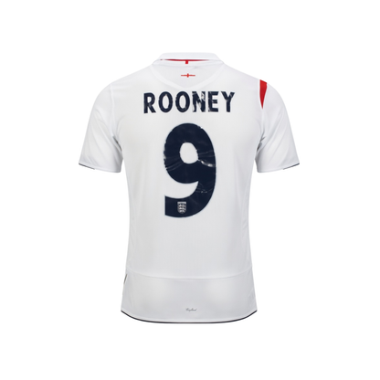 Retro Kit England 2006 Rooney 9 Retro Football Shirt