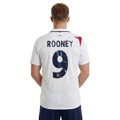 Retro Kit England 2006 Rooney 9 Retro Football Shirt