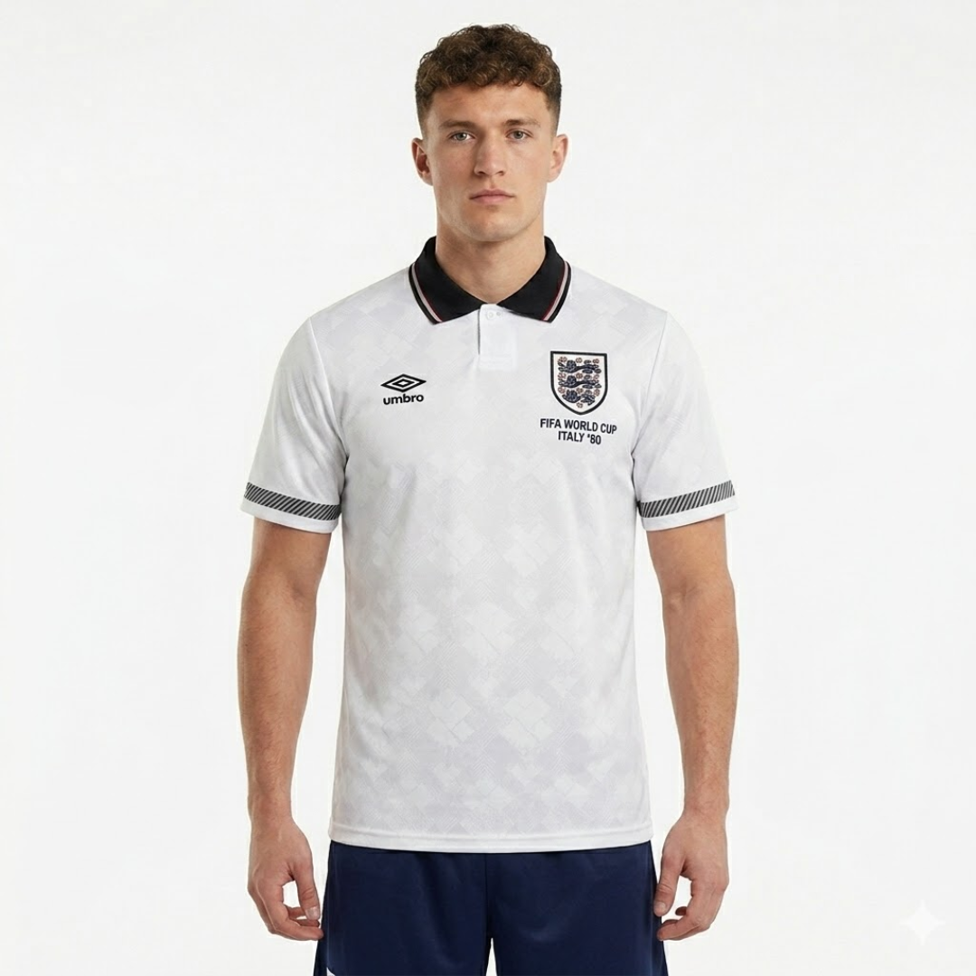Retro Kit England 1990 World Cup Italy (Home)
