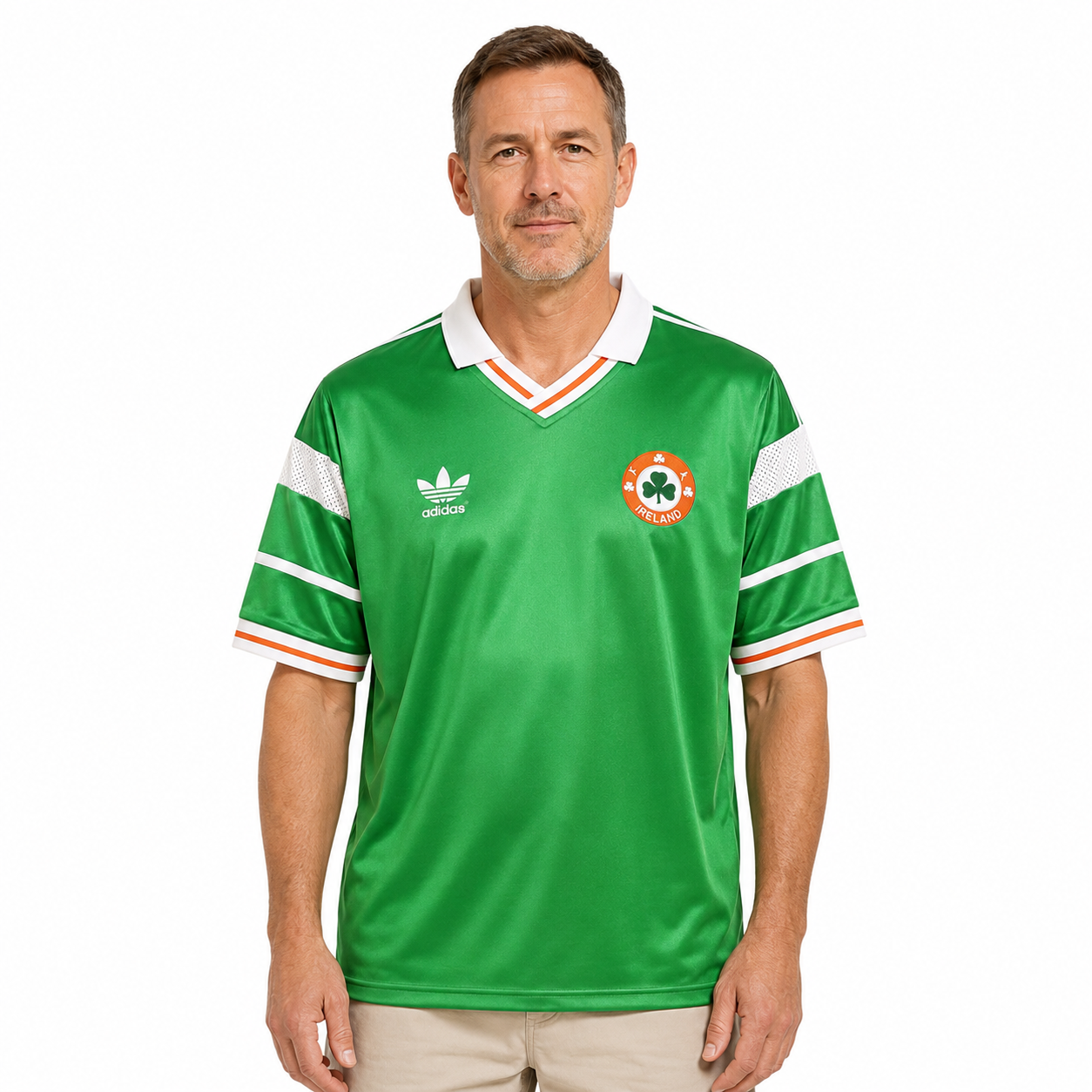 Retro Kit Ireland 1988 European Championship Home
