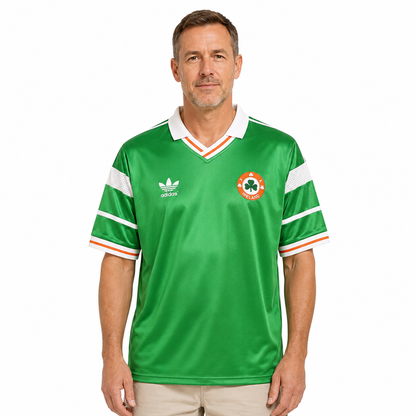 Retro Kit Ireland 1988 European Championship Home