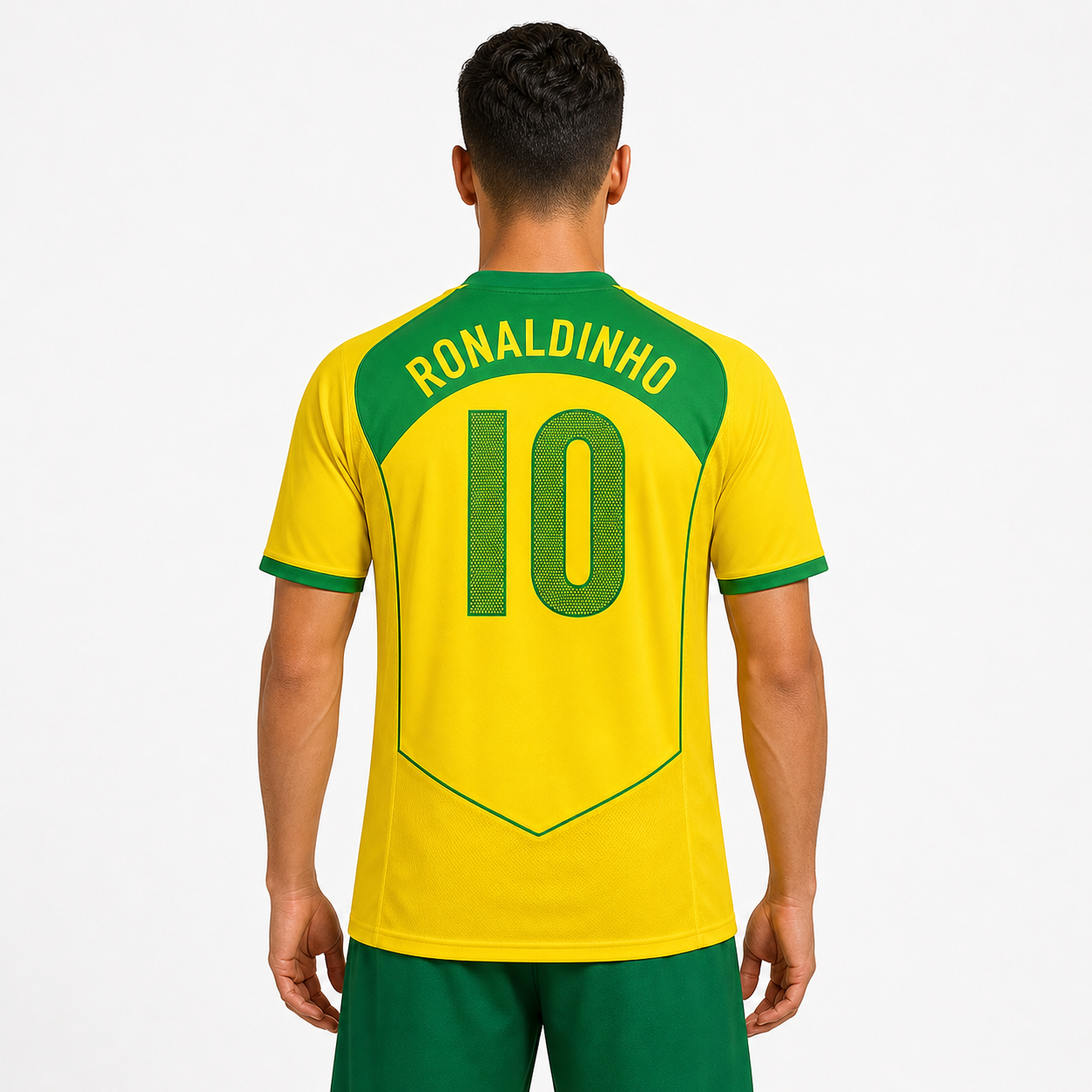 Retro Kit Brazil 2004-2006 Home Retro Football Shirt