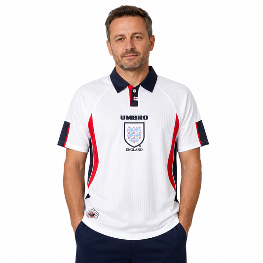 Retro Kit England 1998 World Cup Home Shirt