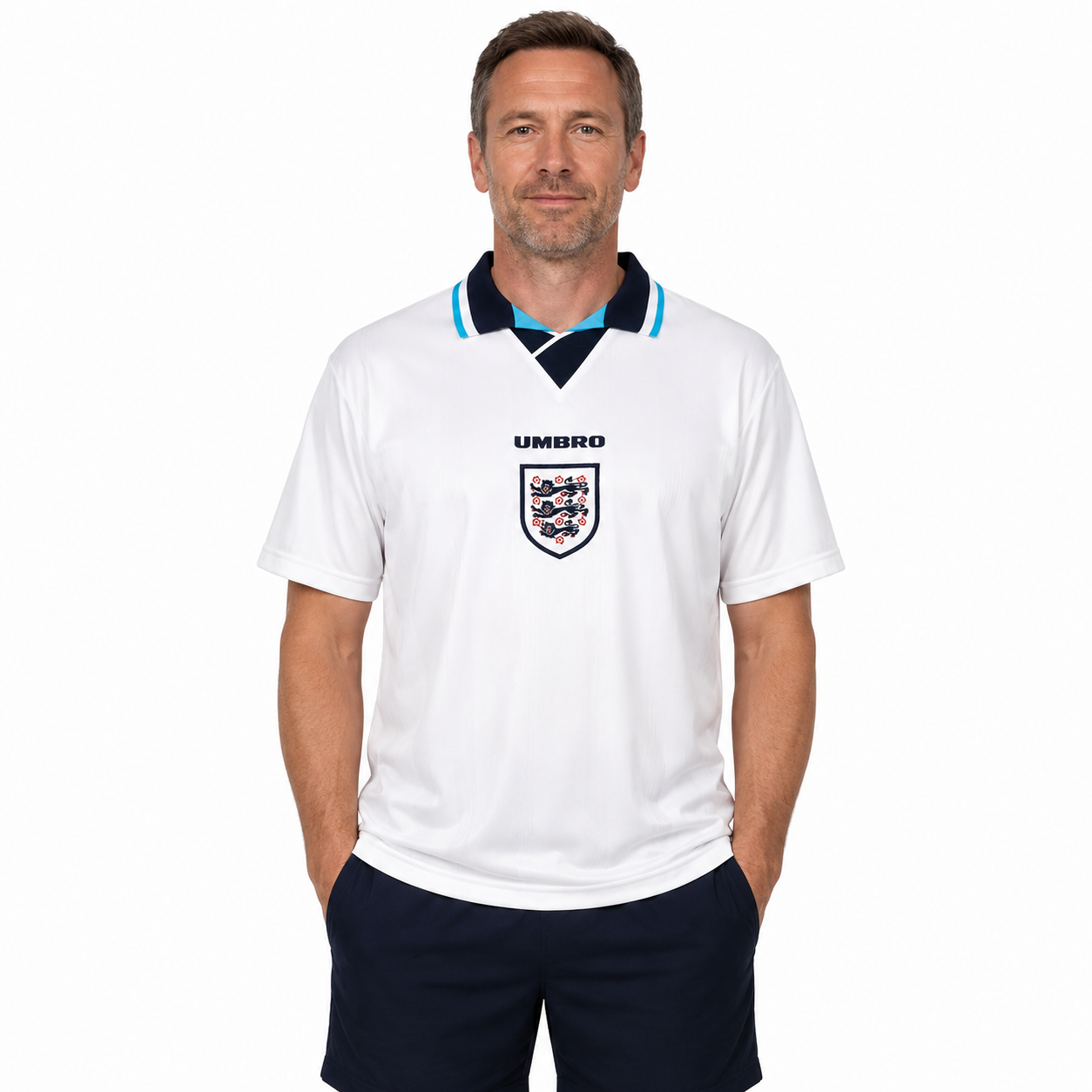 Retro Kit England 1996 European Championship Shirt (Home)