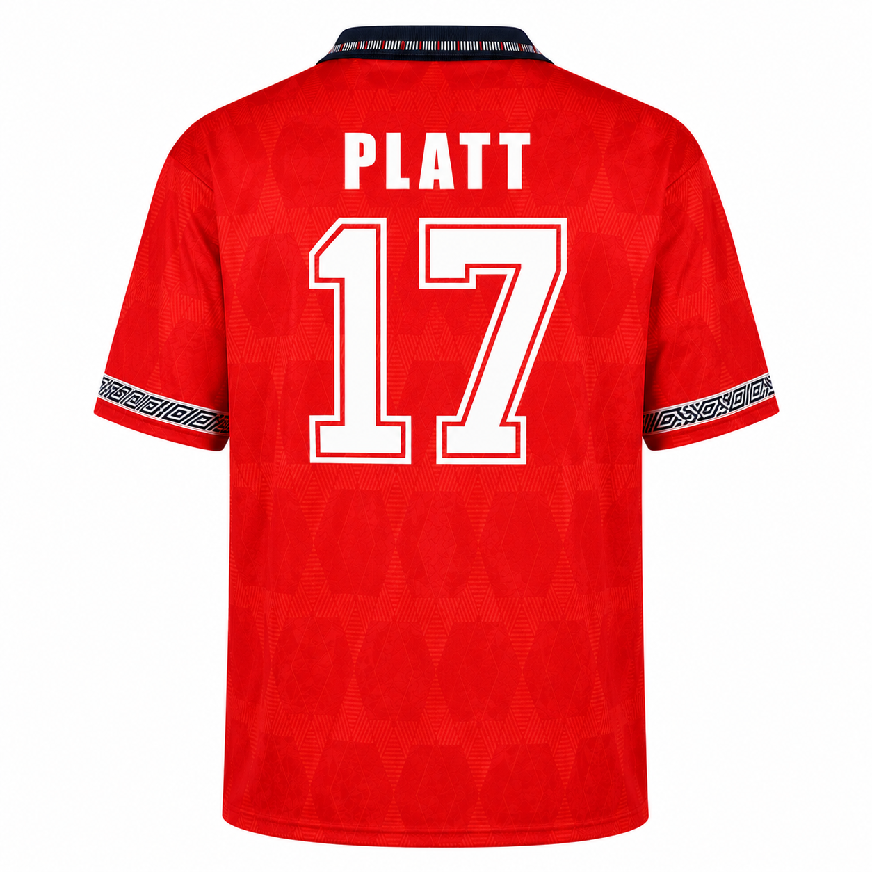 Retro Kit England 1990 Red Away World Cup Italy