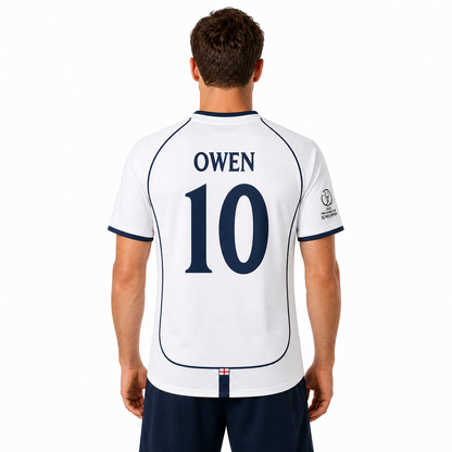 Retro Kit England 2002 World Cup Home Retro