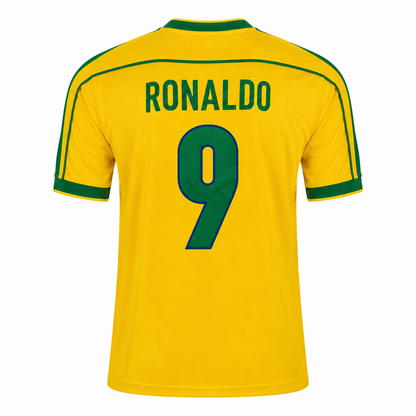 Retro Kit Brazil 1998 World Cup Home Retro Football Shirt